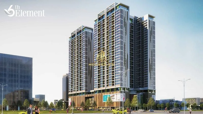 Hình ảnh dự án 6th Element Dự án chung cư 6th Element nằm trên lô đất 017HH1 thuộc khu đô thị mới Tây Hồ Tây, mặt tiền đường Nguyễn Văn Huyên kéo dài và đường Võ Chí Công, quận Tây Hồ, Hà Nội