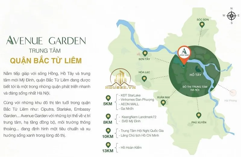 Hình ảnh dự án Avenue Garden Tây Tựu
