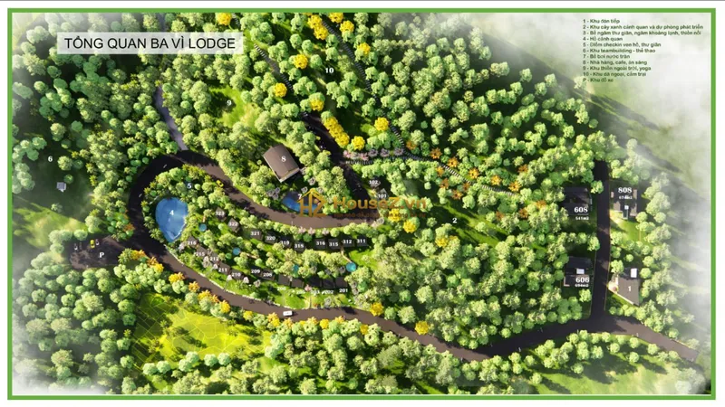 Hình ảnh dự án Ba Vì Lodge