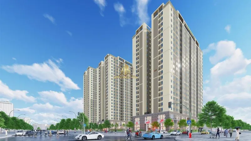 Hình ảnh dự án Bảo Ngọc City (Nhà ở xã hội IEC Bảo Ngọc) nằm tại phường Thạch Bàn, quận Long Biên, thành phố Hà Nội
