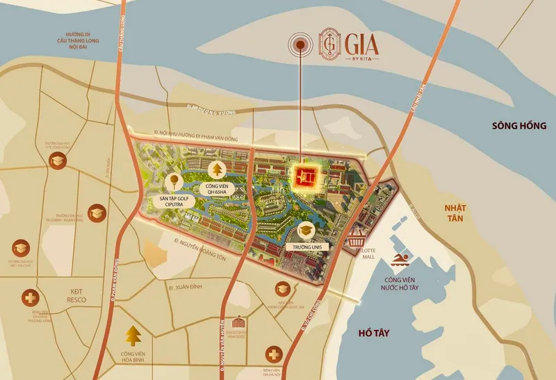 Hình ảnh dự án Biệt thự GIA22 (GIA by KITA)
