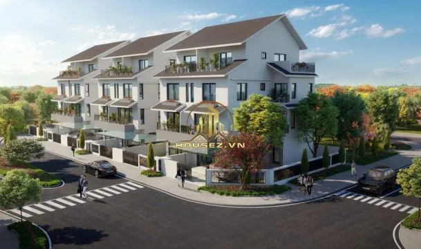 Hình ảnh dự án Biệt thự song lập Azalea Homes nằm trong khu đô thị Gamuda Gardens, thuộc đường Trần Phú, phường Trần Phú, quận Hoàng Mai, thành phố Hà Nội
