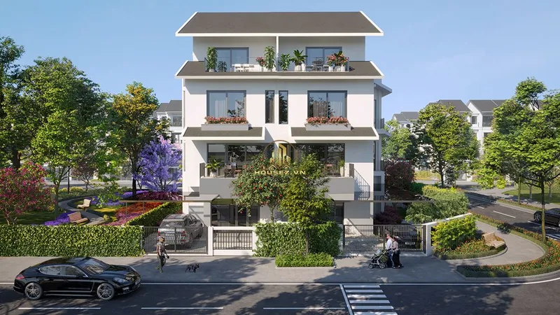 Hình ảnh dự án Biệt thự song lập Azalea Homes nằm trong khu đô thị Gamuda Gardens, thuộc đường Trần Phú, phường Trần Phú, quận Hoàng Mai, thành phố Hà Nội