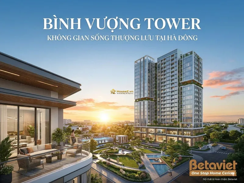 Hình ảnh dự án Bình Vượng Tower