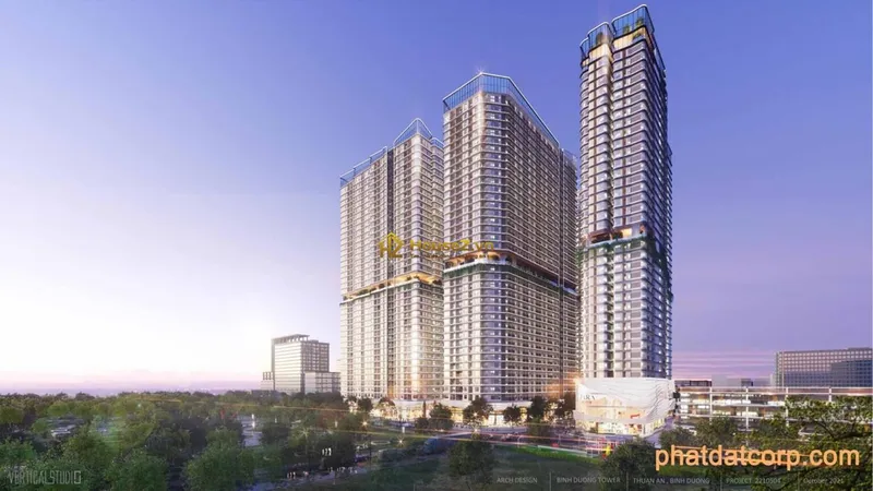 Hình ảnh dự án Bình Vượng Tower