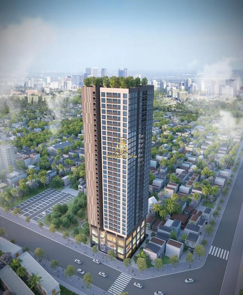 Hình ảnh dự án Bohemia Residence nằm tại số 25 Nguyễn Huy Tưởng (hoặc số 2 Lê Văn Thiêm), phường Thanh Xuân Trung, quận Thanh Xuân, thành phố Hà Nội