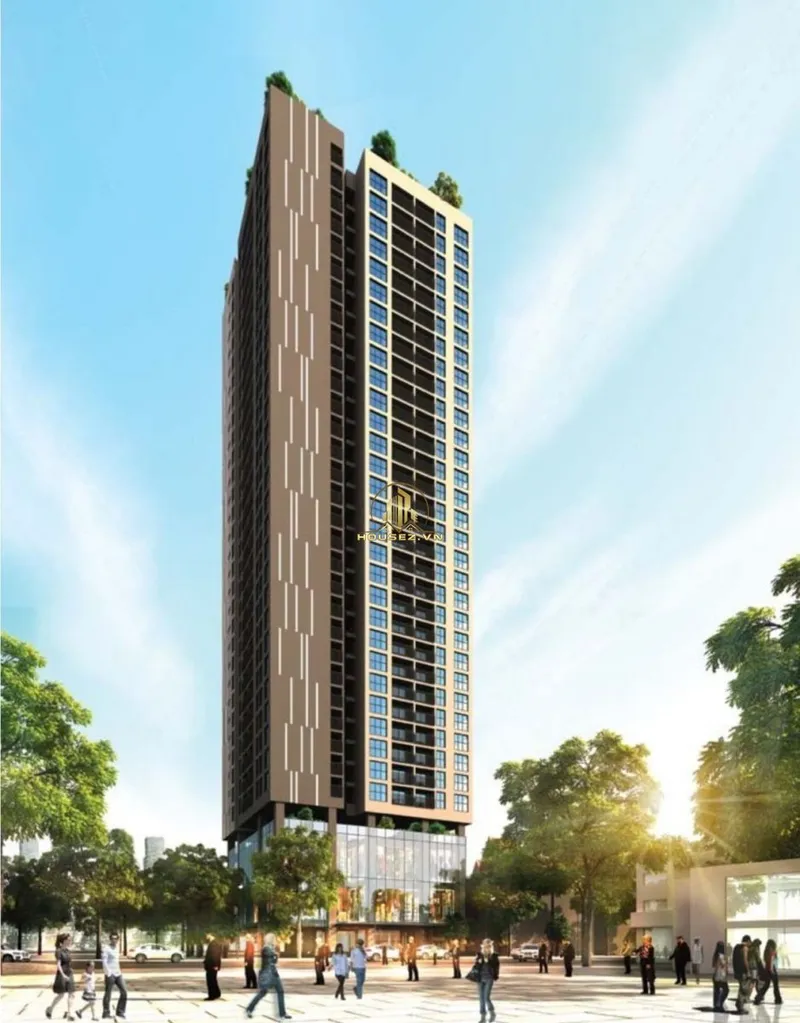 Hình ảnh dự án Bohemia Residence nằm tại số 25 Nguyễn Huy Tưởng (hoặc số 2 Lê Văn Thiêm), phường Thanh Xuân Trung, quận Thanh Xuân, thành phố Hà Nội