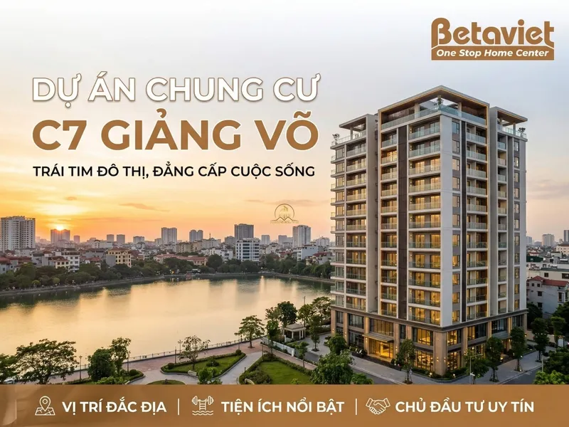 Hình ảnh dự án C7 Giảng Võ