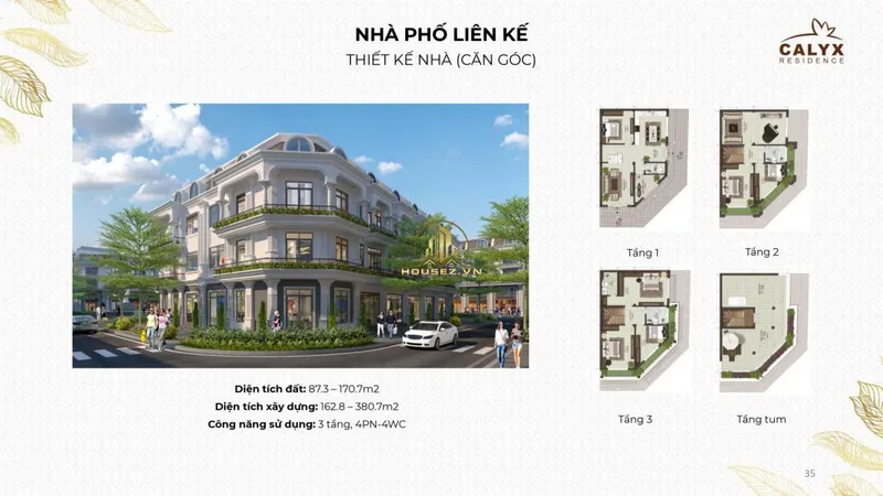 Hình ảnh dự án Calyx Residence