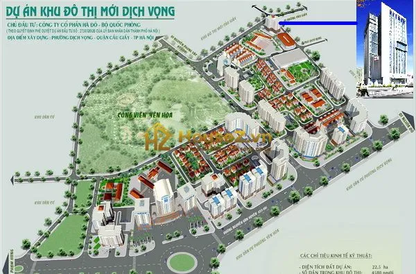 Hình ảnh dự án CC1 Hà Đô Parkside