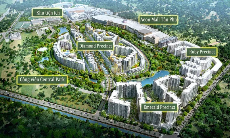 Hình ảnh dự án Celadon City