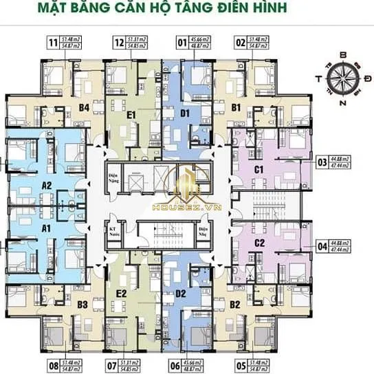 Hình ảnh dự án Chung cư 11T2 Xuân Mai