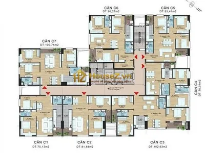 Chung cư 282 Nguyễn Huy Tưởng - 3