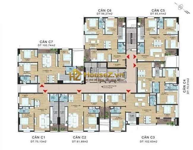 Hình ảnh dự án Chung cư 282 Nguyễn Huy Tưởng