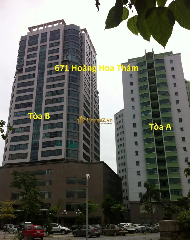 Hình ảnh dự án Chung cư 671 Hoàng Hoa Thám