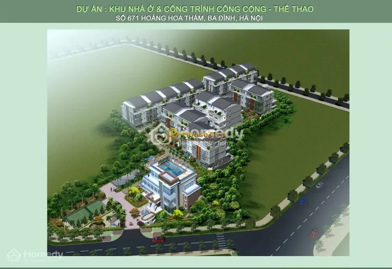 Hình ảnh dự án Chung cư 671 Hoàng Hoa Thám