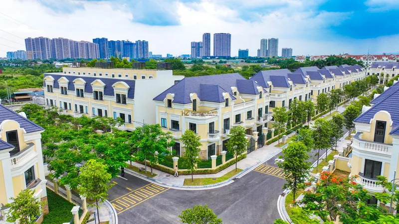Hình ảnh dự án chung cư An Lạc nổi bật và quy mô nhất hiện nay thuộc tổ hợp An Lạc Green Symphony nằm tại xã Vân Canh, huyện Hoài Đức, Hà Nộ