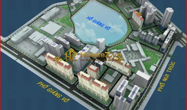Hình ảnh dự án Chung cư B1 Giảng Võ