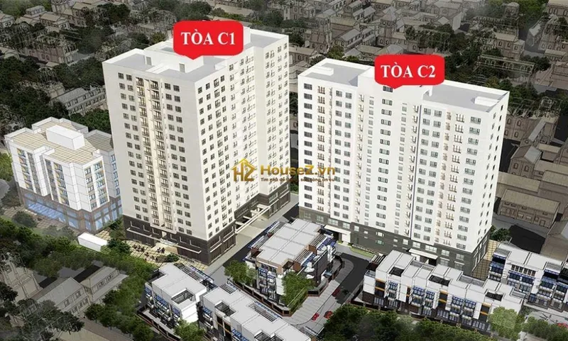 Hình ảnh dự án Chung cư C1 C2 Xuân Đỉnh