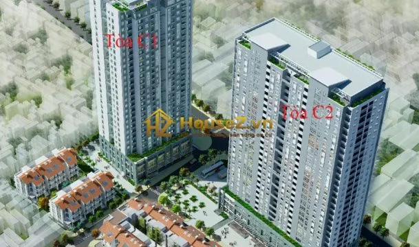 Hình ảnh dự án Chung cư C1 C2 Xuân Đỉnh