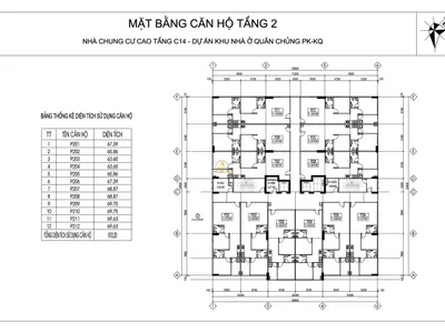 Chung cư C14 Bộ Quốc Phòng - 3