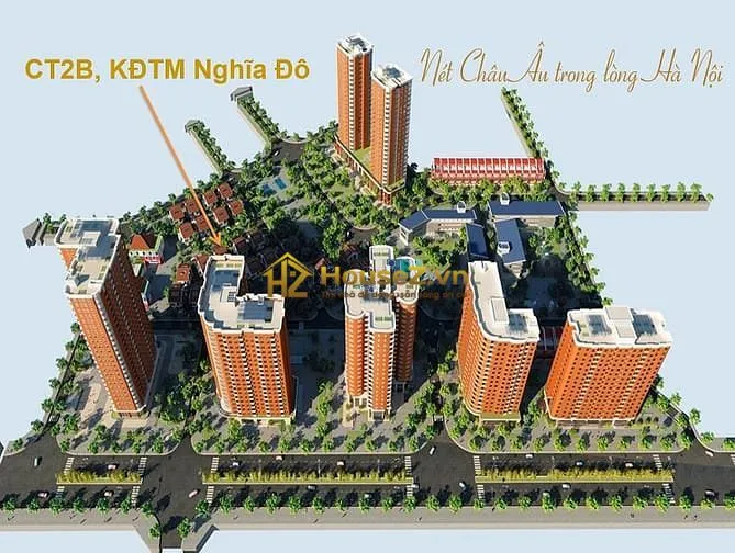 Hình ảnh dự án Chung cư CT2A Nghĩa Đô