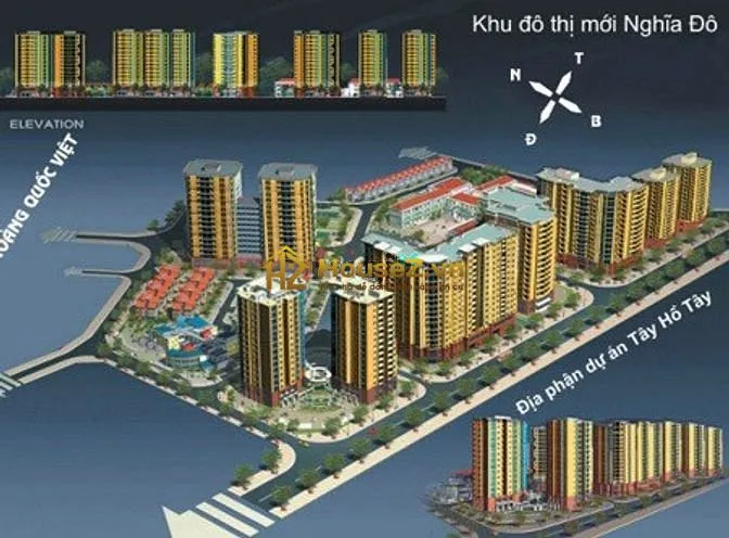 Hình ảnh dự án Chung cư CT2A Nghĩa Đô