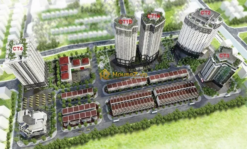 Hình ảnh dự án Chung cư CT3 Yên Nghĩa