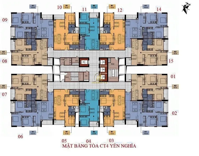 Hình ảnh dự án Chung cư CT4 Yên Nghĩa