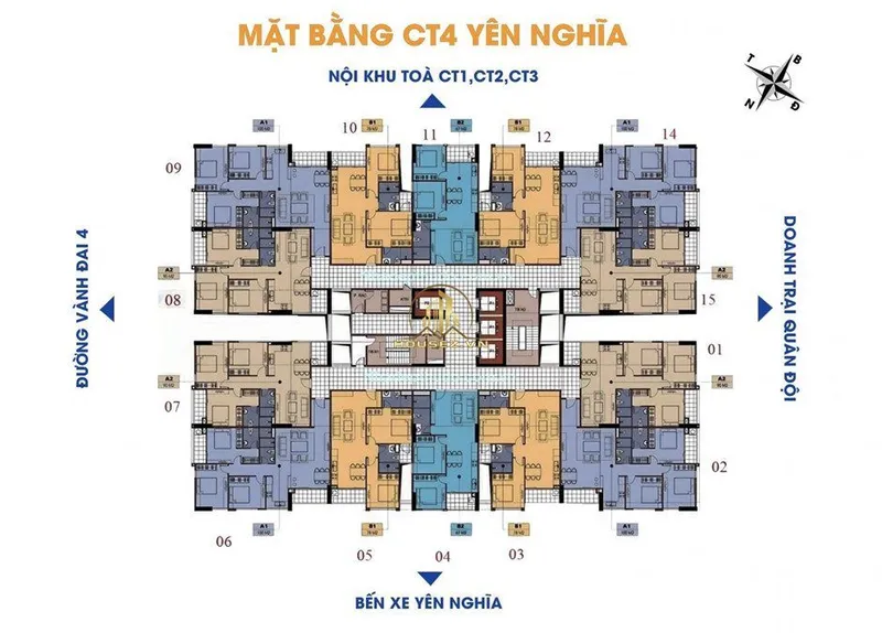 Hình ảnh dự án Chung cư CT4 Yên Nghĩa