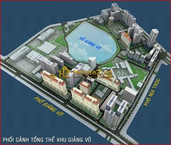 Hình ảnh dự án Chung cư D2 Giảng Võ