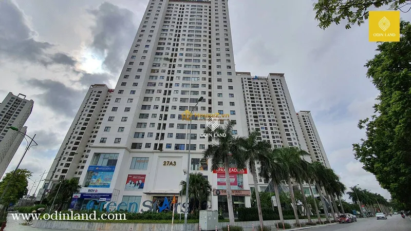 Hình ảnh dự án Chung cư Green Stars nằm tại số 234 Phạm Văn Đồng (lô đất CT2), thuộc khu đô thị Thành phố Giao Lưu, phường Cổ Nhuế 1, quận Bắc Từ Liêm, Hà Nội.