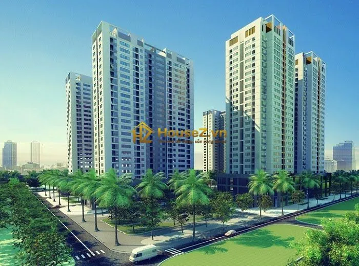 Hình ảnh dự án Chung cư Phúc Thịnh Tower nằm trong Khu đô thị mới Tân Tây Đô, tọa lạc trên trục đường Quốc lộ 32, xã Tân Lập, huyện Đan Phượng, thành phố Hà Nội
