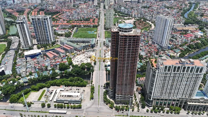 Hình ảnh dự án Chung cư QMS ngã ba giao nhau giữa đường Tố Hữu và đường Vũ Trọng Khánh, Quận Nam Từ Liêm, Hà Nội