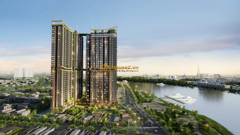 Hình ảnh dự án Chung cư Riverside Tower tọa lạc tại số 