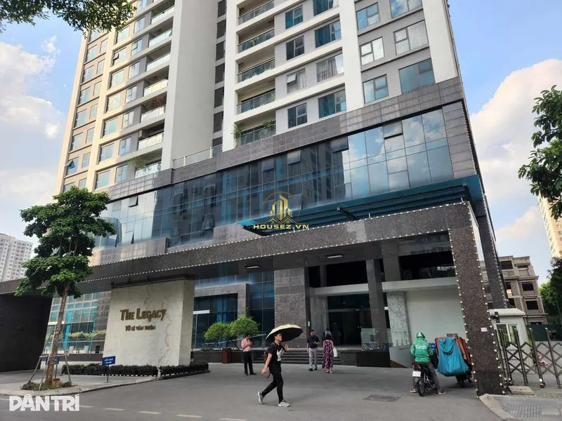 Hình ảnh dự án Chung cư The Legacy nằm tại số 106 đường Ngụy Như Kon Tum, quận Thanh Xuân, thành phố Hà Nội. Dự án tọa lạc ngay tại góc ngã tư giao cắt với phố Lê Văn Thiêm