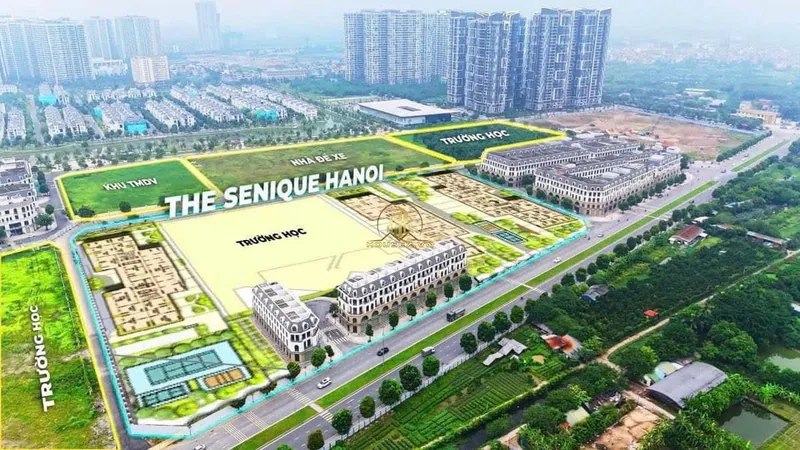 Hình ảnh dự án Chung cư The Senique Hanoi