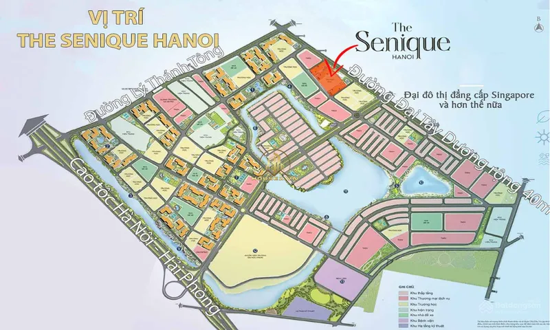 Hình ảnh dự án Chung cư The Senique Hanoi