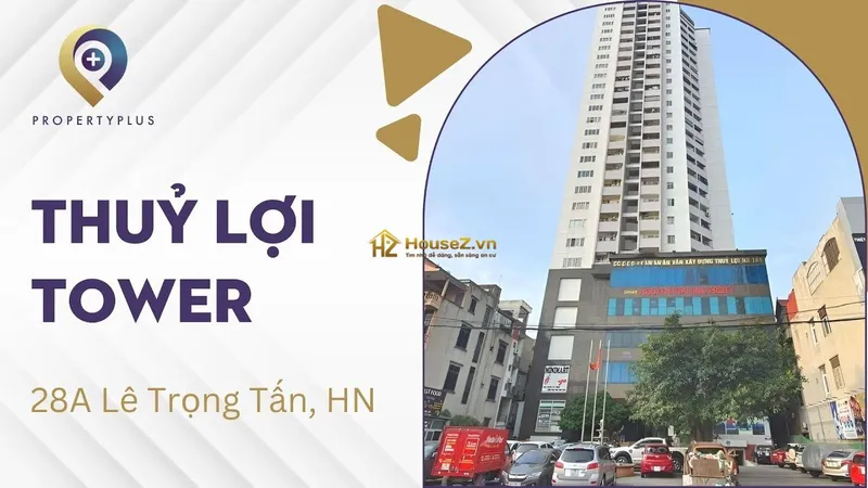 Hình ảnh dự án Chung cư Thủy Lợi Tower tọa lạc tại số 28A đường Lê Trọng Tấn, quận Hà Đông, thành phố Hà Nội