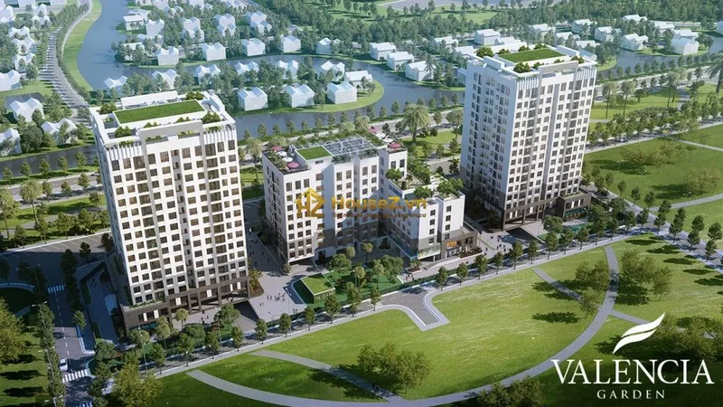 Hình ảnh dự án Chung cư Valencia Garden tọa lạc tại ô đất CT19B, Khu đô thị mới Việt Hưng, phường Giang Biên, quận Long Biên, thành phố Hà Nội