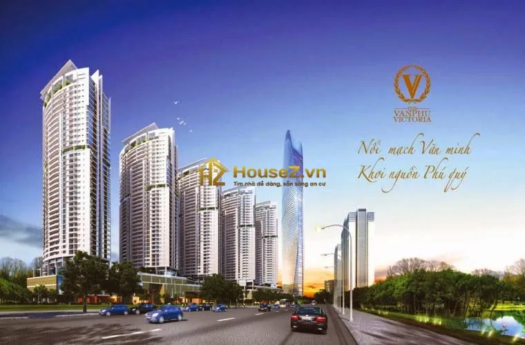 Hình ảnh dự án Chung cư Văn Phú Victoria mặt đường Lê Trọng Tấn, thuộc Khu đô thị mới Văn Phú, phường Phú La, quận Hà Đông, TP Hà Nội