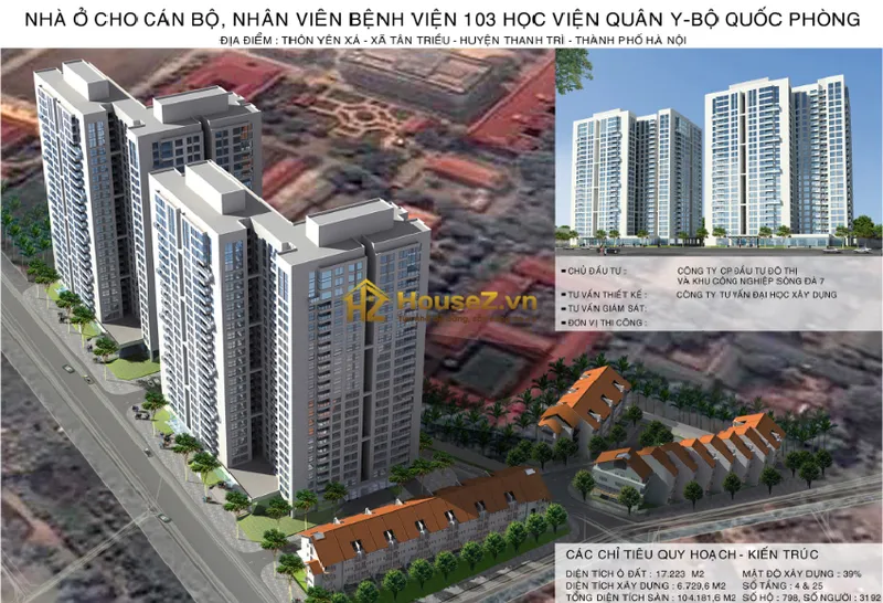 Hình ảnh dự án Chung cư Viện 103