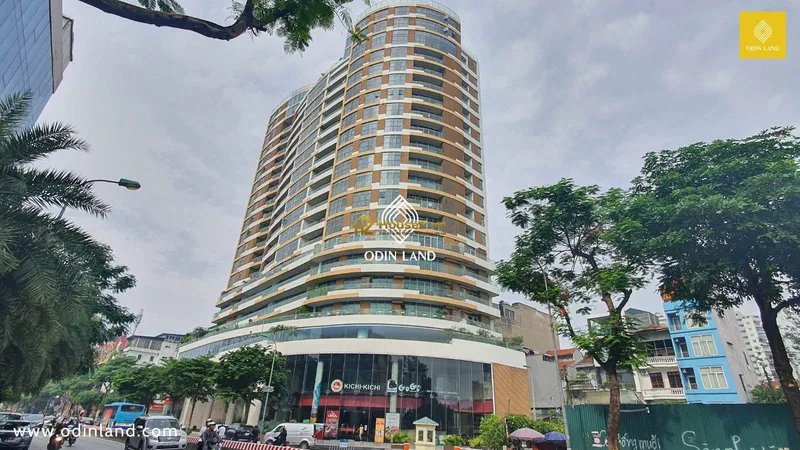 Hình ảnh dự án chung cư Watermark tọa lạc tại số 395 đường Lạc Long Quân, phường Nghĩa Đô, quận Cầu Giấy, Hà Nội