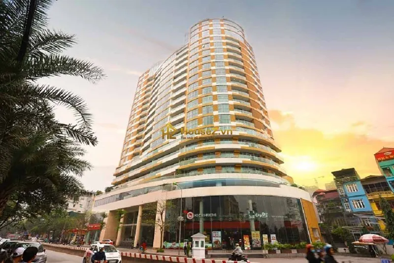 Hình ảnh dự án chung cư Watermark tọa lạc tại số 395 đường Lạc Long Quân, phường Nghĩa Đô, quận Cầu Giấy, Hà Nội