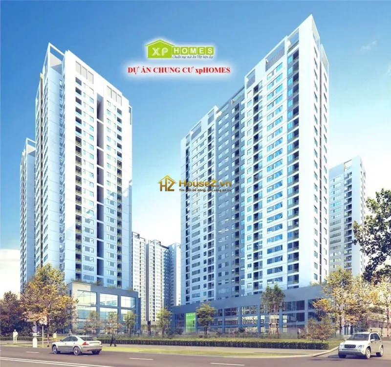 Hình ảnh dự án Chung cư XpHomes Tân Tây Đô
