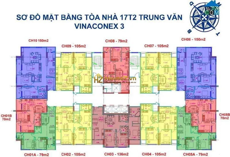 Hình ảnh dự án CT2 Trung Văn - Vinaconex 3