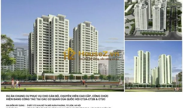 Hình ảnh dự án CT2 Xuân Phương