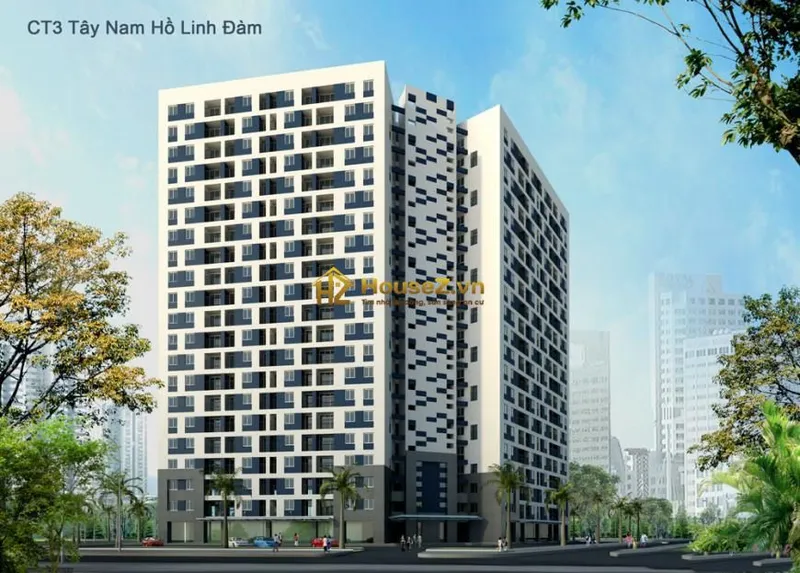 Hình ảnh dự án CT3 Tây Nam Linh Đàm