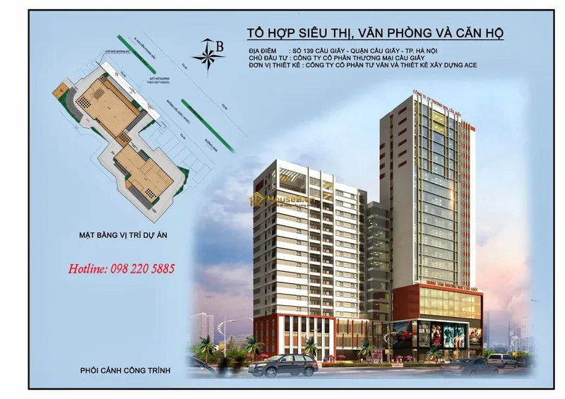 Hình ảnh dự án CTM Building - 139 Cầu Giấy