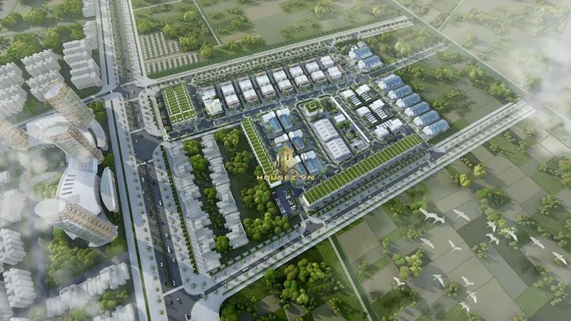 Hình ảnh dự án Cụm công nghiệp Phương Trung